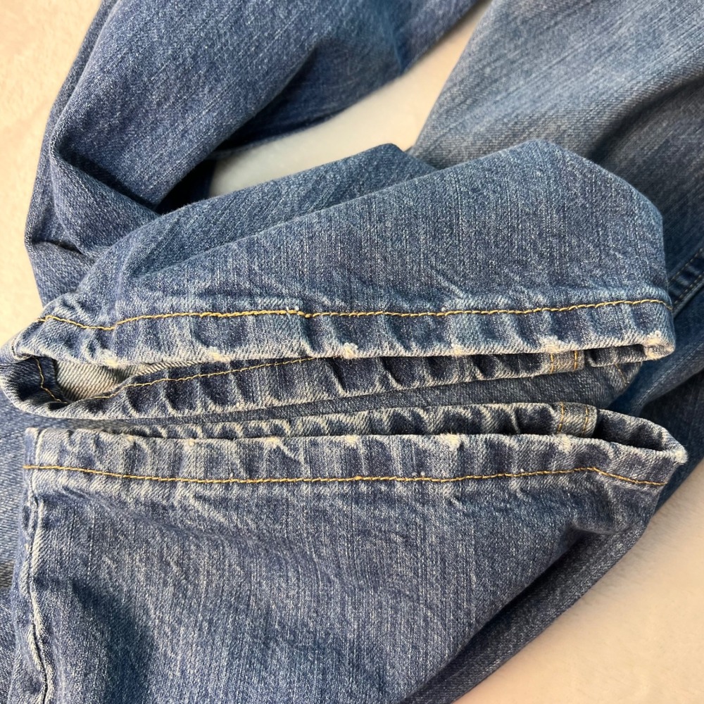 Wrangler Retro Relaxed Boot Jeans Mens 38x36 (39x36) TALL Med Wash Western FLAWS - Picture 14 of 16